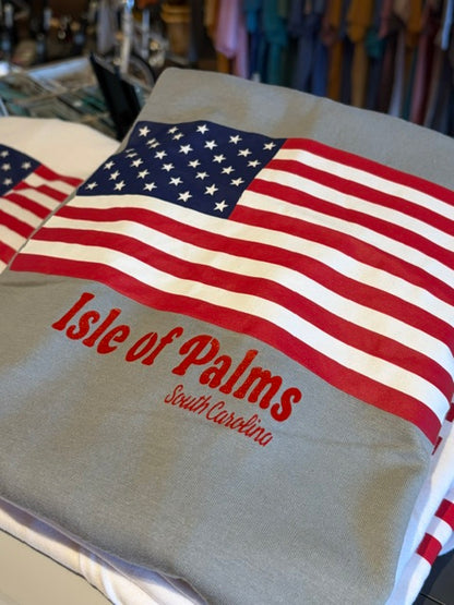 American Flag Isle of Palms T-shirt