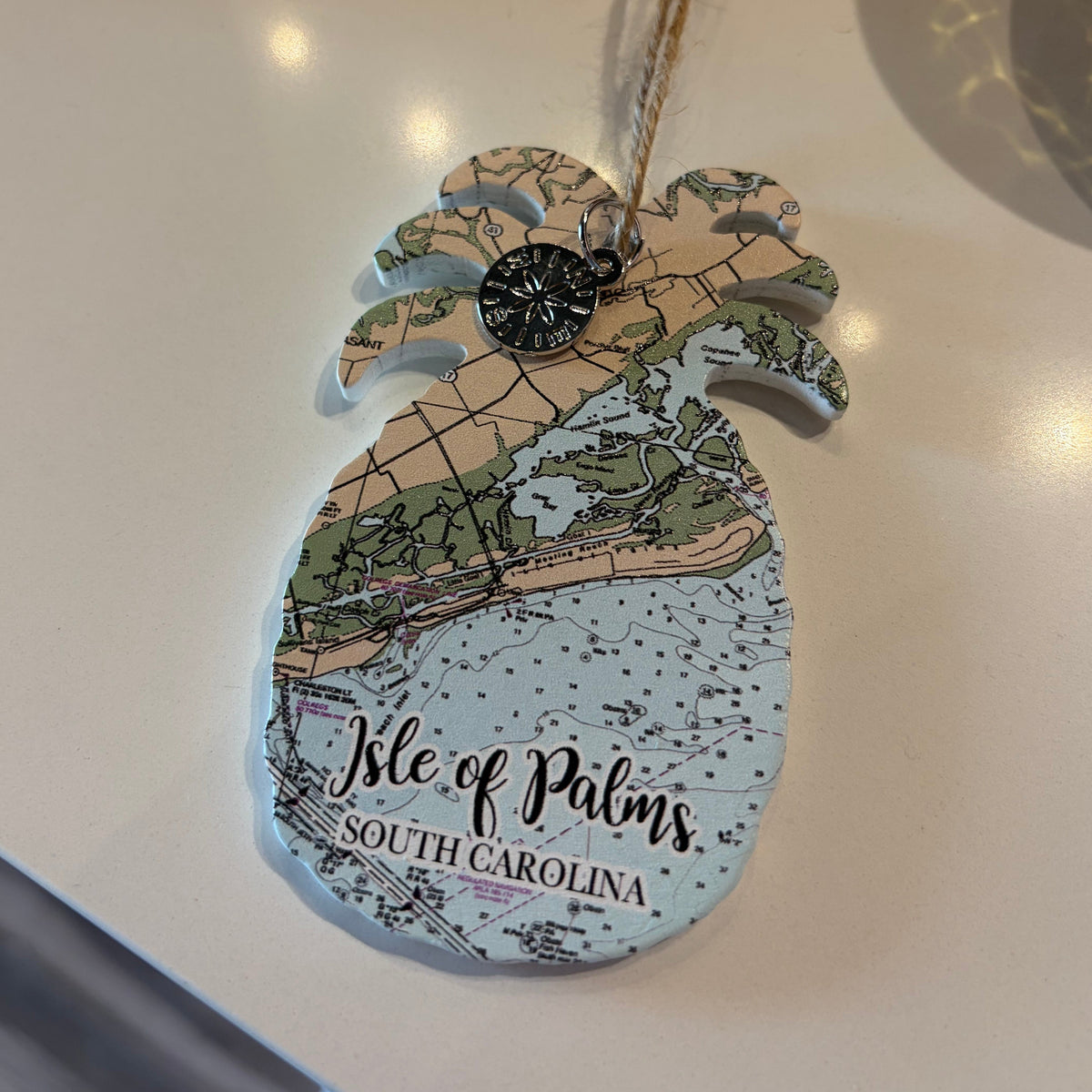 Map Mom Ornament - Isle of Palms