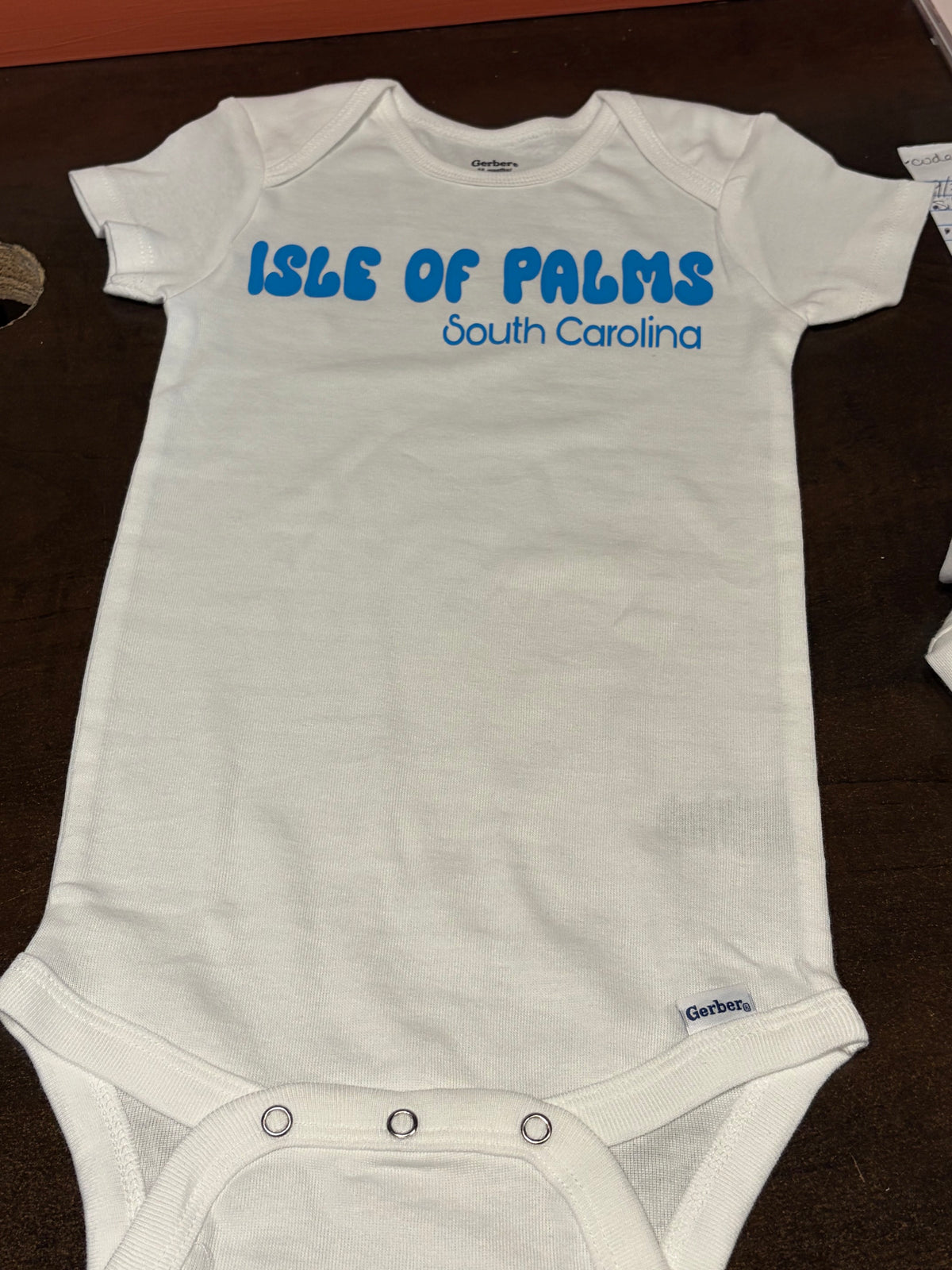 Baby Isle of Palms Onesie