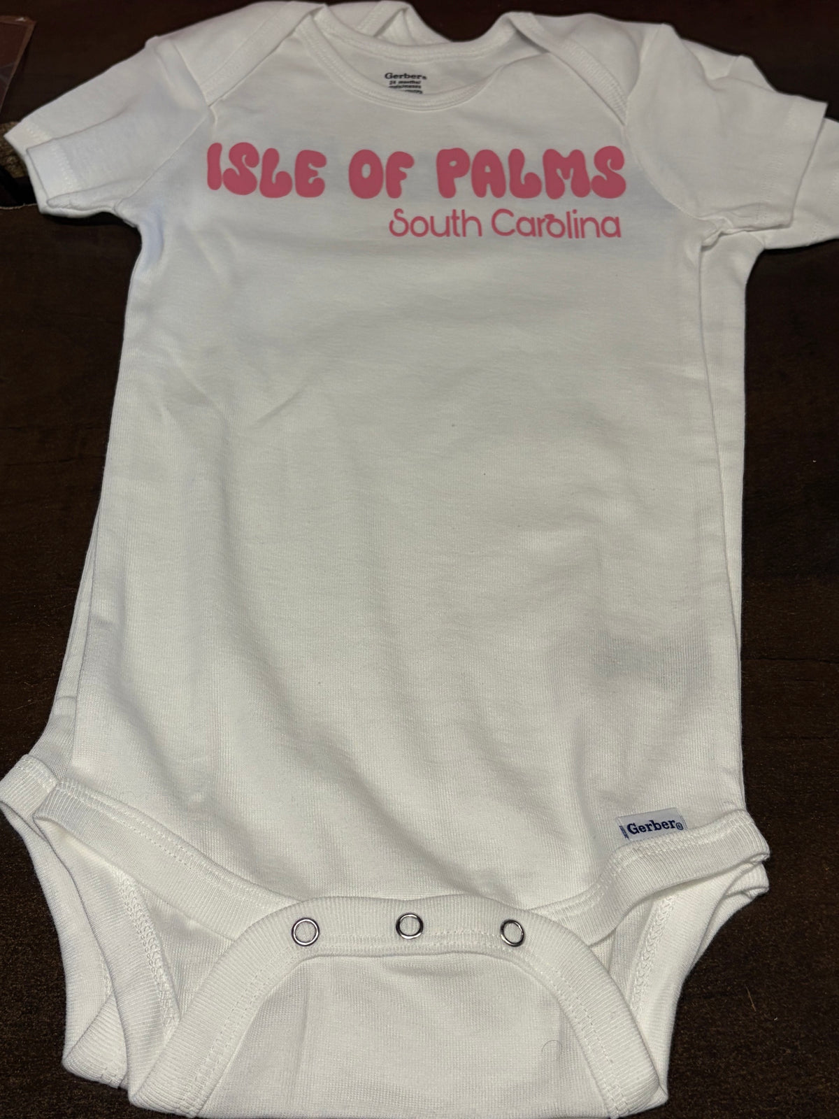 Baby Isle of Palms Onesie