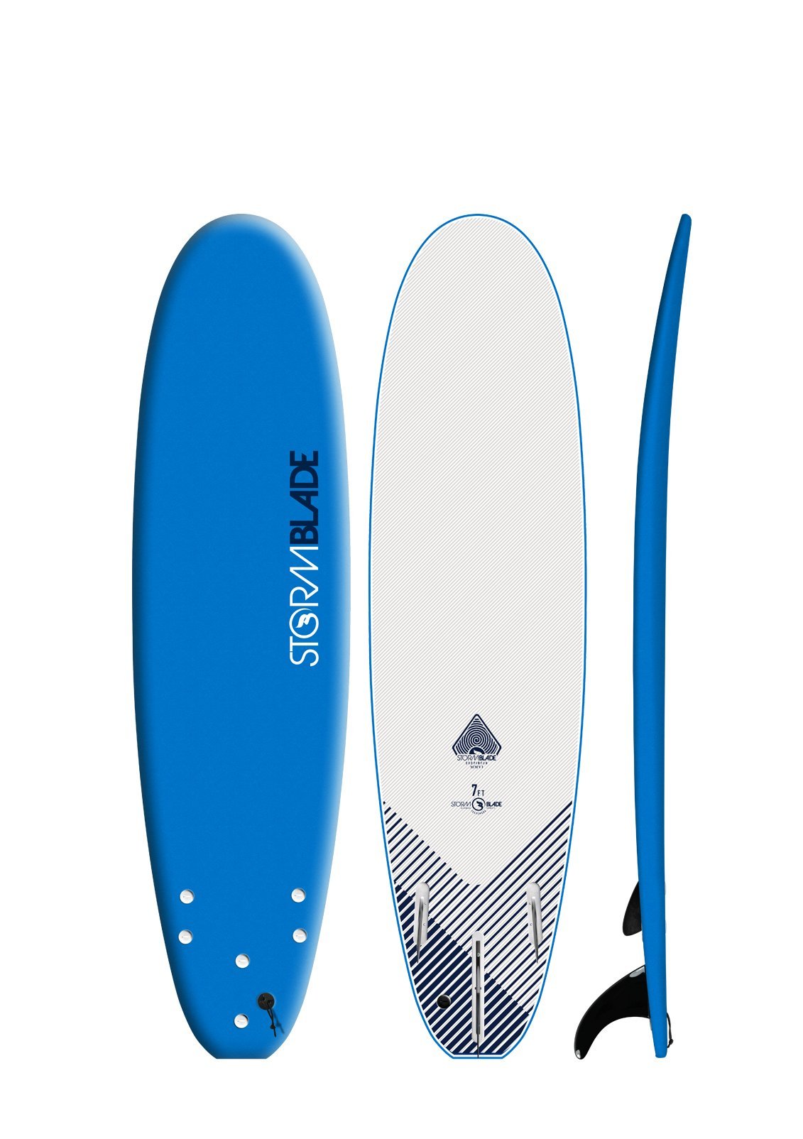 Storm Blade 7ft Surfboard az blue