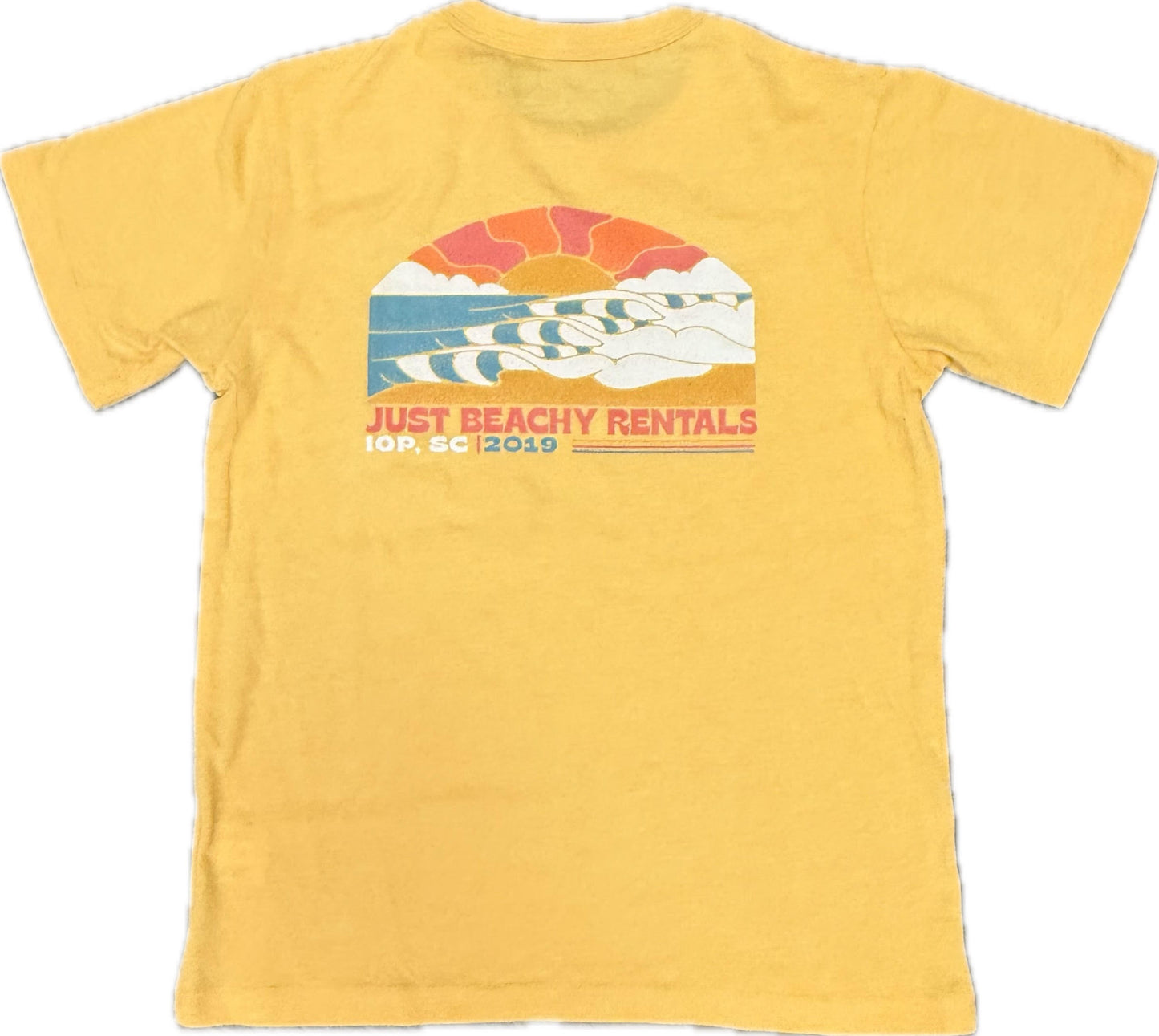 Just Beachy Kids Yellow T-Shirt