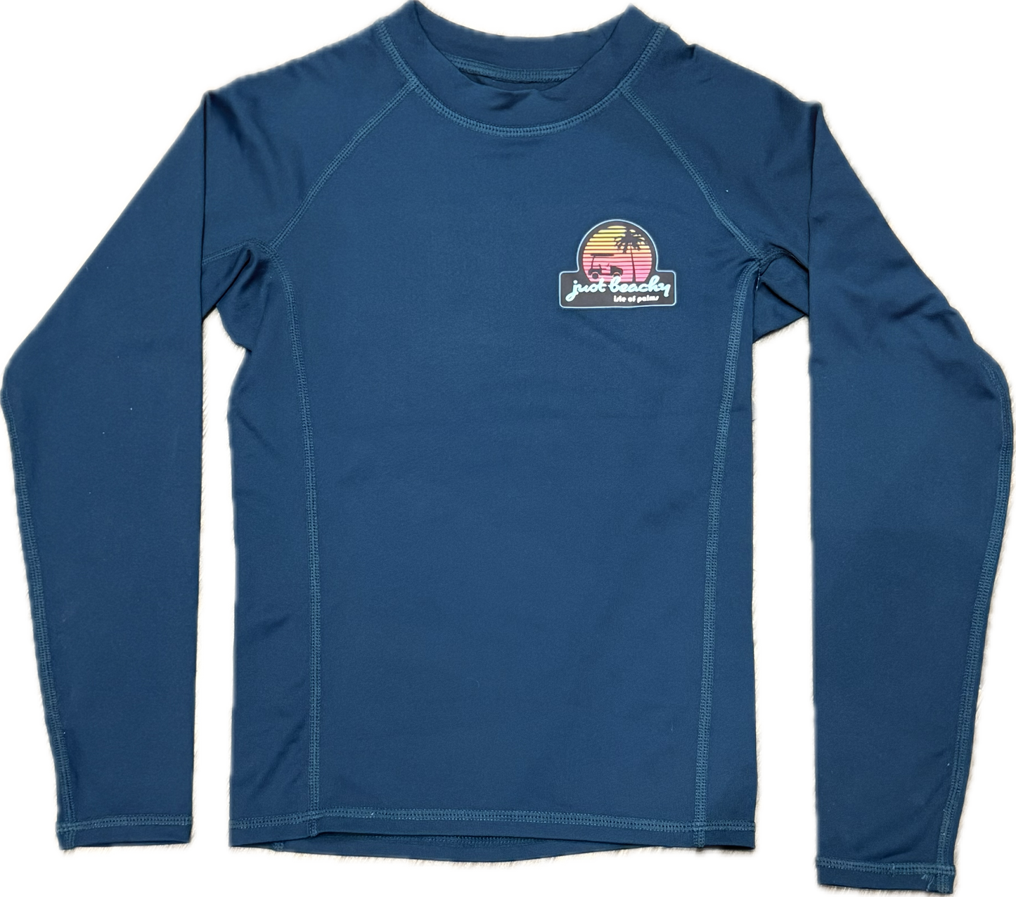 Girls Rash Guard Blue