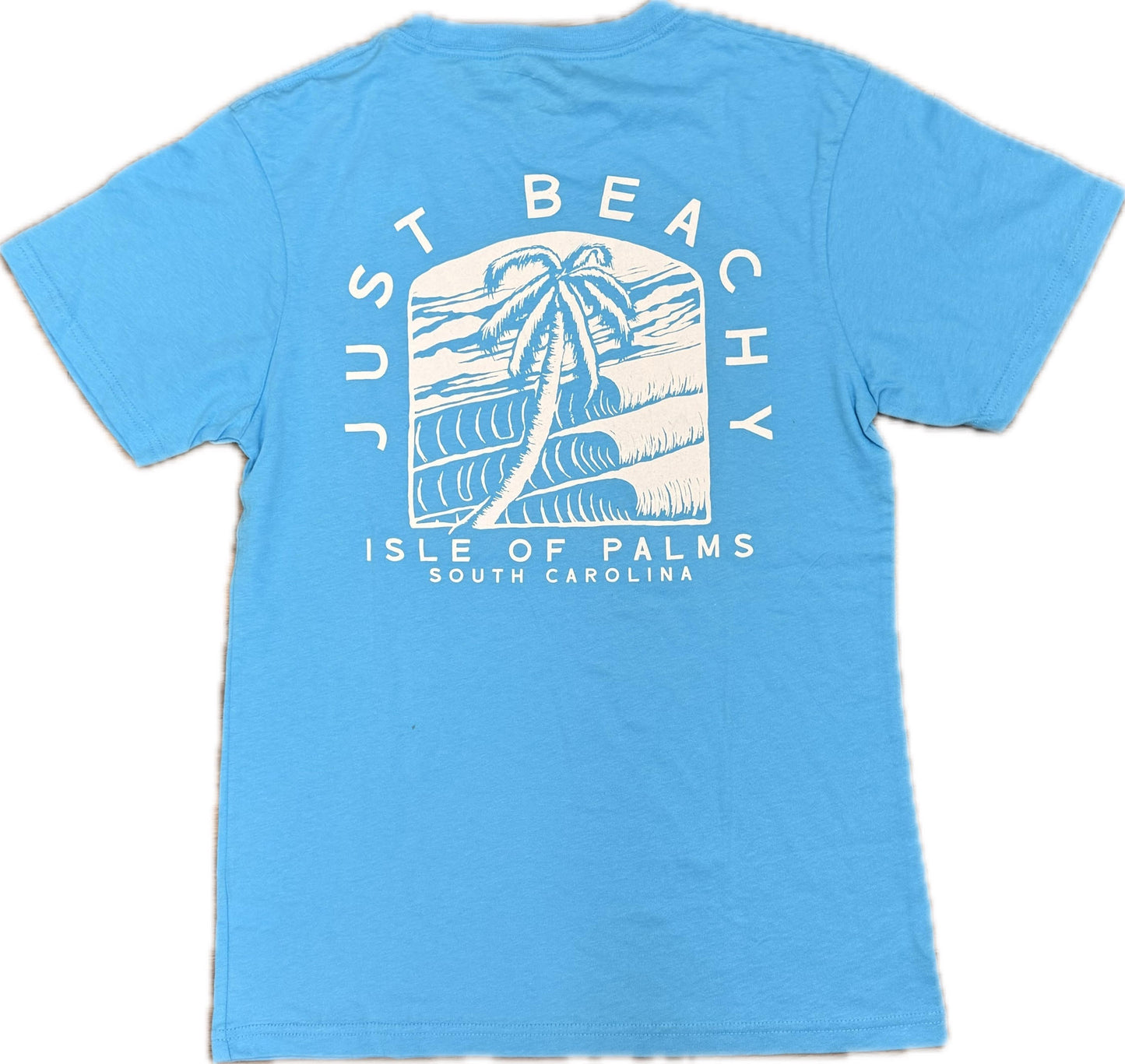 Just Beachy Pocket T-Shirt - Baja Blue