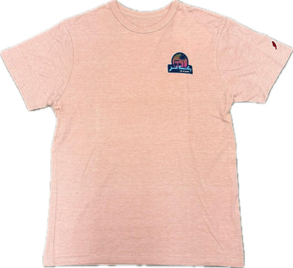 Just Beachy Logo Rose T-Shirt