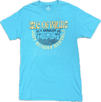 Isle of Palms T-shirt - Lagoon Blue