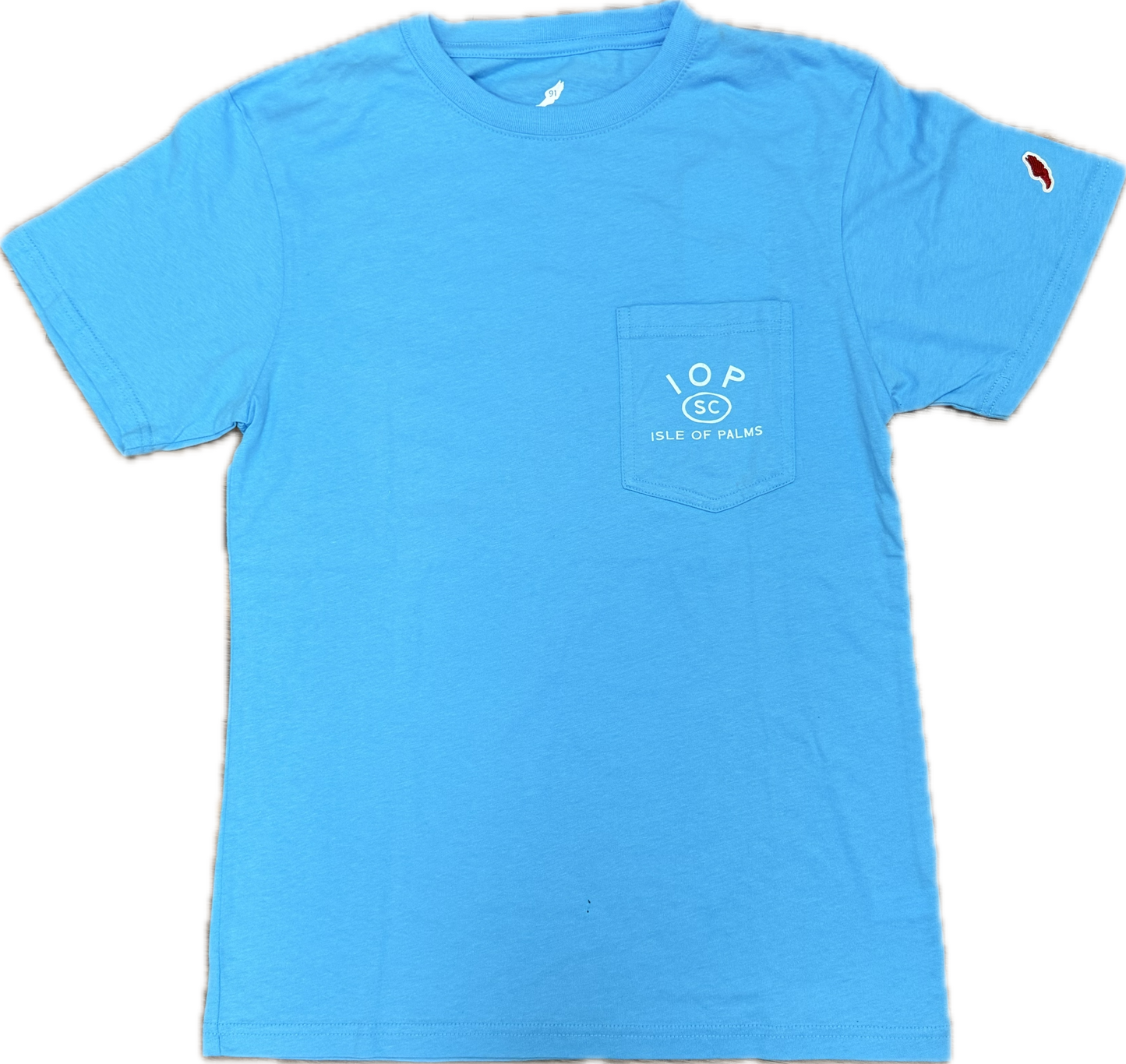 Just Beachy Pocket T-Shirt - Baja Blue