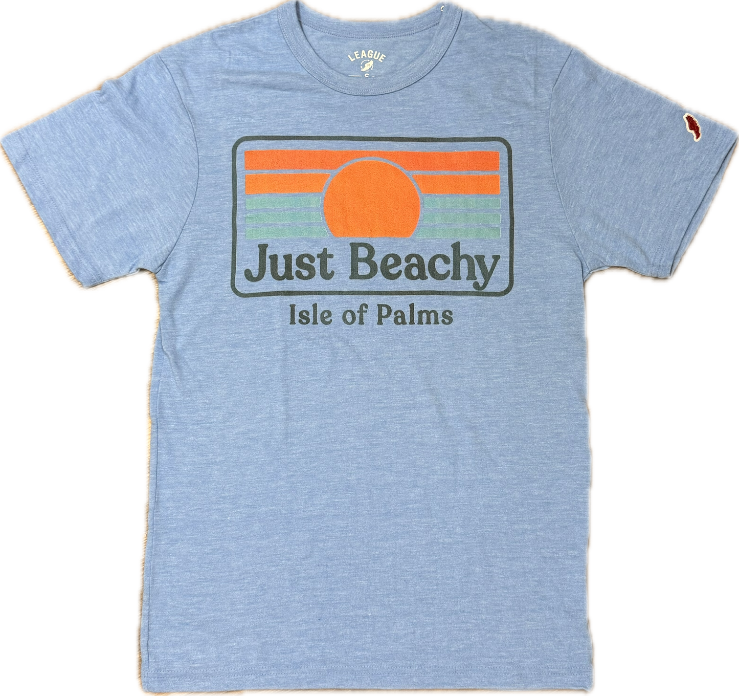 Just Beachy Sunset T-shirt - Blue