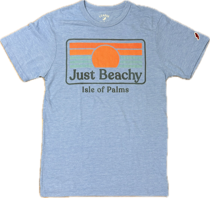 Just Beachy Sunset T-shirt - Blue
