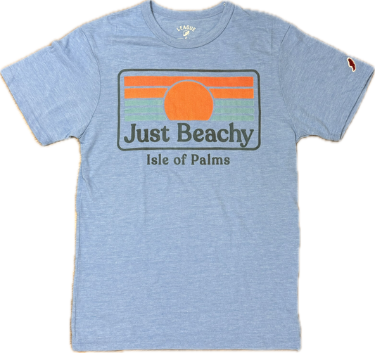 Just Beachy Sunset T-shirt - Blue