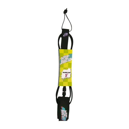 Wave Bandit 5'  Leash Black